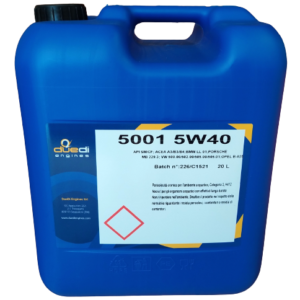 Olio Lubrificante 5001 5W40 | DUEDI ENGINES | Duedi Store