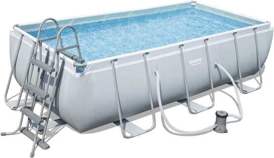 Piscina Power Steel Frame Rettangolare 404x201x100 cm | BESTWAY | Duedistore