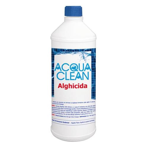 Alghicida Acqua Clean da 1 lt per piscine fuori terra | Pulizia Piscine | Duedistore