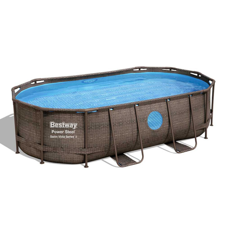 Piscina ovale Swim Vista Ovale 427x250x100 cm | BESTWAY | Duedistore