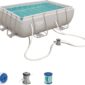 Piscina rettangolare Power Steel 282x196x84cm | BESTWAY | Duedistore