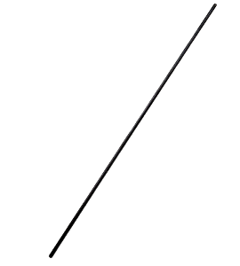 Bacchetta di carbonio Ø 4.5mm per abbacchiatori | Ricambi Zanon | Duedistore