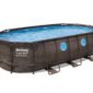 Piscina ovale Bestway 56716 Power Steel™ Swim Vista™ 549x274x122 cm | BESTWAY | Duedistore