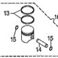 Kit Pistone completo per motoseghe EFCO 147, 152, MT5200 | Ricambi OleoMac - Efco | Duedistore